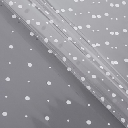 Color film with a white pattern peas 100cm x 9m 350g-2
