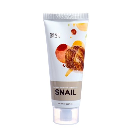 Tenzero washing foam with snail mucin, 100 ml-1
