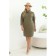 Women's dress, size 62, green color