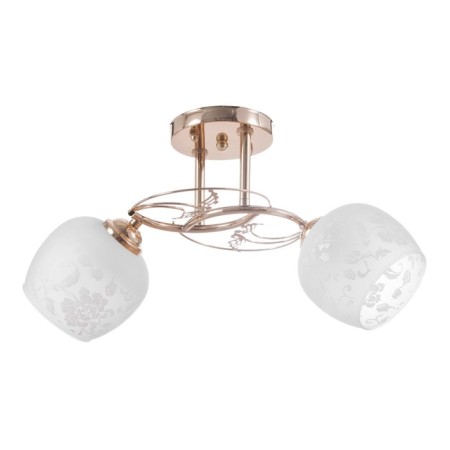 Ceiling chandelier "Courage" 2x40W E27 Color: Gold