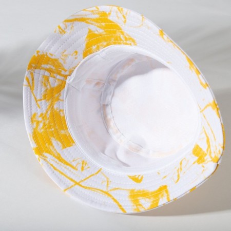 Panama Children's Minaku "Tai-Dai", white/yellow color, rn 54-2