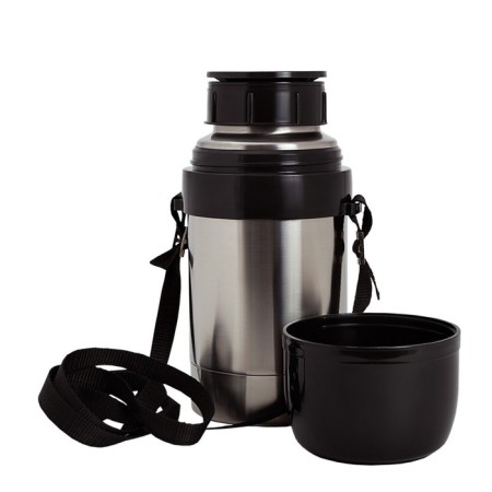 Thermos "Amet. Road" 1C668, with a narrow throat, 1 l, 49 ° C, 24 hours, on a belt-2