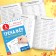 Set "Gift to a first grader", 7 books, school supplies
