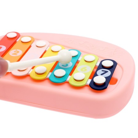 Developing toy "Fun games", pink color-8