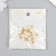 Decor for creativity plastic "Pearls with a loop-ring" set of 15 pcs 1.2x0.8x0.8 cm