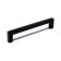 Square Cappio RSC008 Square handle, stainless steel, m/o 128 mm, black color black