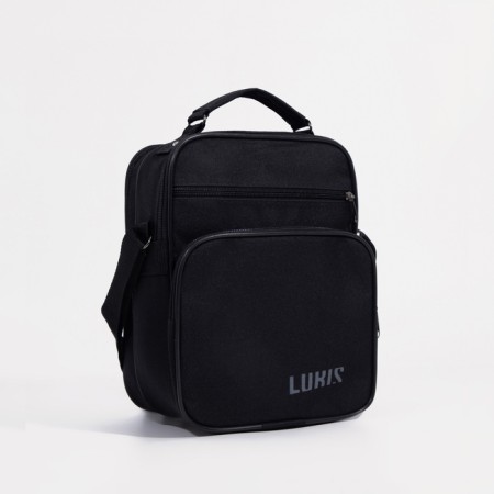 Male bag, luris, black color