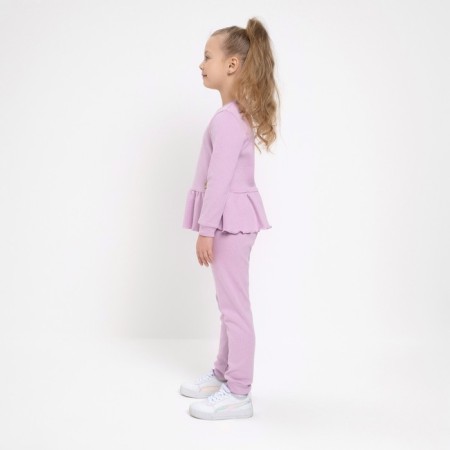 Kids (jumper, trousers) minku, lilac color, height 116 cm-1