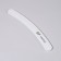 File - emery, abrasiveness 180/200, 18 cm, gray color
