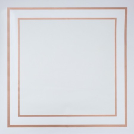 Floristic, white film, 58 x 58 ± 5% cm, 50 μm-1
