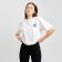 Women's T -shirt MIST OLD SCHOOL Size 44, Milk color