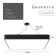 LED LED GEOMETRIA Quadro 110W 4000k 17300 IP40 80x80x8 black