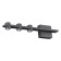 Calle lamp, 12x12W LED, 4000K, 1020LM, IP54, gray color.