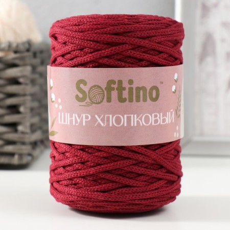 Knitting cord without core 70% cotton, 30% polyester width 3mm 100m/160 ± 10g (127)