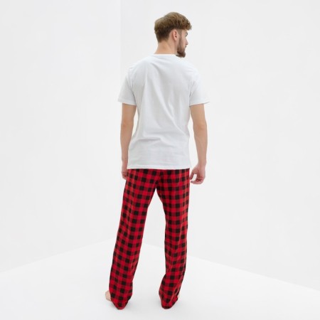 New Year. Pajama men's kaftan "Family" size 52-2