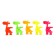 Whistle "giraffes", the colors of mix