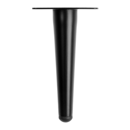Furniture support Cappio OP08, h = 150mm, thick thickness 1.8, matte black color-1
