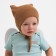 Children's hat minku rr 48-50, brown color