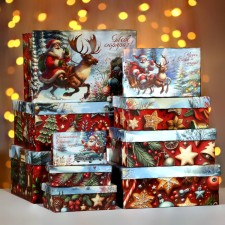 Set of boxes 10 in 1 