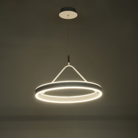 Salerno lamp "LED 60W 3000-6000K with a white-gold 50x50x100 cm-4
