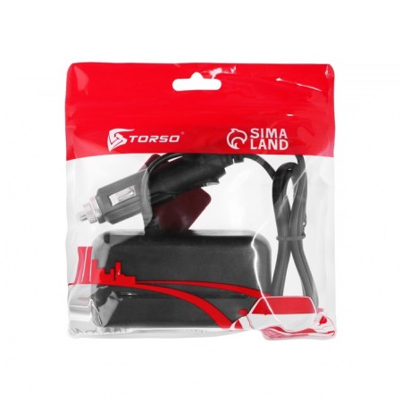 Torso cigarette lighter, 12-24 V, USB 2A, wire 50 cm, backlight-3