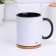 Name mug, sublimation "Gdenis", black bottom
