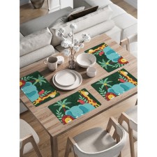 A set of napkins for setting the table 