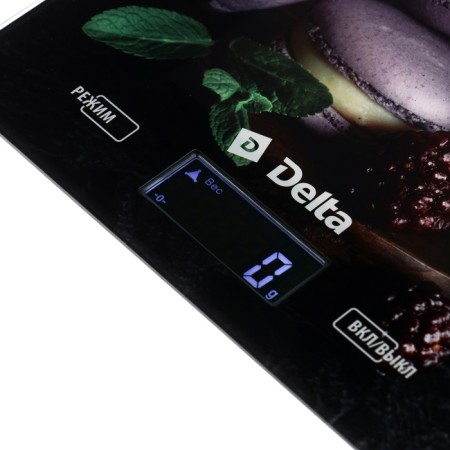 Kitchen Libra Delta KCE-65, electronic, up to 5 kg, drawing "Berry pasta"-3