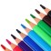 Pencils of 12 colors, Carioca "Maxi Tita", plastic, three -sided, neckline 4.0 mm, thickened, impact -resistant