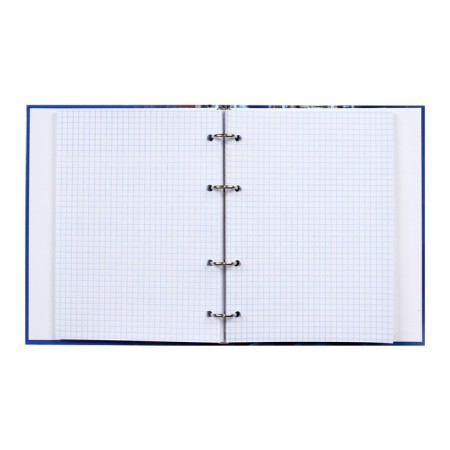 Notebook of 120 sheets in the Blue Serenity cage, solid cover, glossy lamination, with a change of block-2
