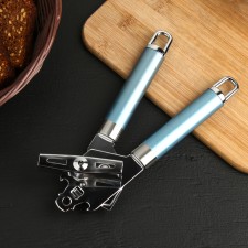 Knife canned shade lagoona, 19 cm, stainless steel, color of blue metallic