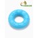 Chewing toy "Donut", 7 cm, blue