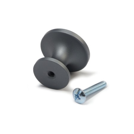 Handle button Cappio RK148, D = 30 mm, color graphite-5