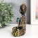 Polystone souvenir "Buddha in color toga with patterns. Sits" mix 10x6.2x15.5 cm