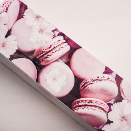 Makarun box, confectionery packaging "Sweet Time", 18 x 5.5 x 5.5 cm-2