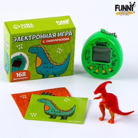 Electronic game with a surprise "Surprise for you", with stickers-1