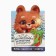 Sweet children's New Year's gift "Bear", sweets and marshmallow, 250 g.