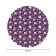 The tablecloth "Flower decoration", round, Saten, d = 150 cm