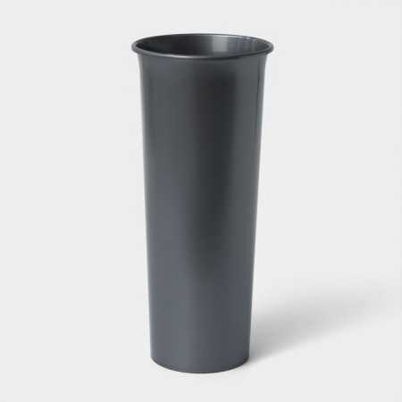 Flower vase, d = 11 cm, h = 26 cm, color pearl color