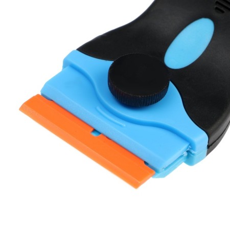 Tundra scraper, double -sided - plastic -metal, rubberized handle, 45 mm-3