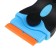 Tundra scraper, double -sided - plastic -metal, rubberized handle, 45 mm