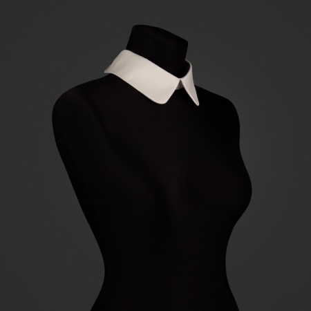 Removable collar, neck diameter = 22 cm, 42 × 6 cm, ivory color-6