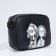 Bag Cross-Bodi with a zipper, black color