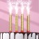 Flying candles "fervent sparkles", 10 cm, 30 seconds, 4 pieces