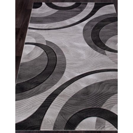 Rectangular carpet MEGA Carving 4783, size 150x230 cm, color Gray-1