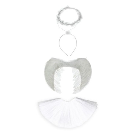 Carnival set "Angel", halo, wings, skirt, 98-128 cm-1