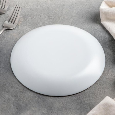 Dessert plate Water color, d = 19 cm, white color-2