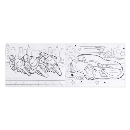 Coloring sets "For boys", 4 pcs. 16 pp., A4 format-1