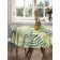 The tablecloth "Deciduous composition", round, Saten, d = 150 cm