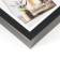 Photo frame plastic in 6 photos "Warm memories" with clothespins, black and white 53x30 cm